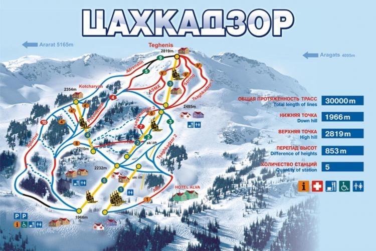 Tsaghkadzor Alvina Complex Lägenhet Exteriör bild